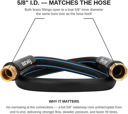 6 ft Lead-In Garden Hose, Hose Reel Leader Hose