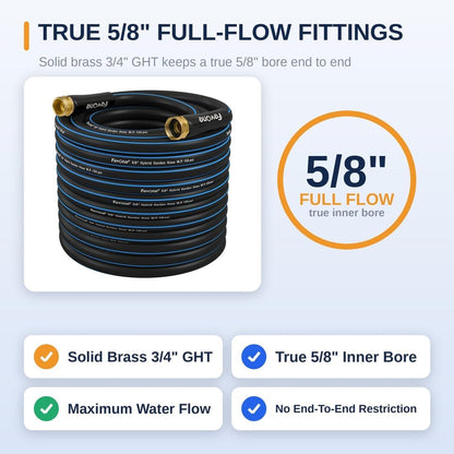 6 ft Lead-In Garden Hose, Hose Reel Leader Hose