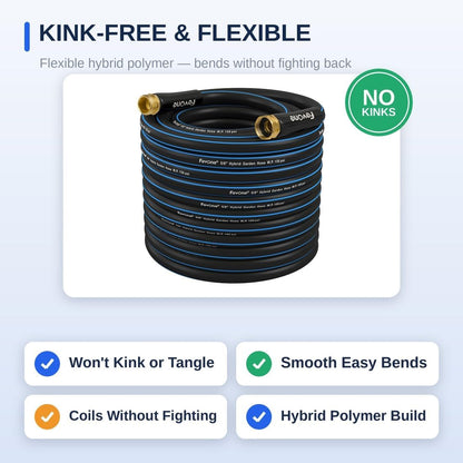 6 ft Lead-In Garden Hose, Hose Reel Leader Hose
