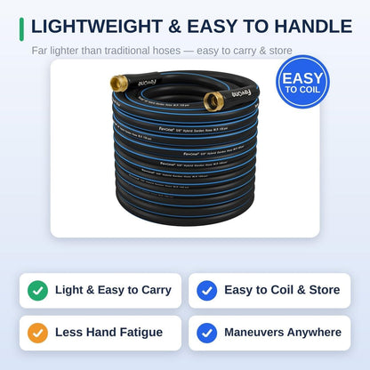 6 ft Lead-In Garden Hose, Hose Reel Leader Hose