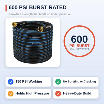 6 ft Lead-In Garden Hose, Hose Reel Leader Hose