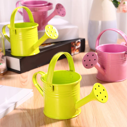 5-Pack Kids Watering Cans Set Mini Garden Watering Pots with Long Spout for Indoor and Outdoor Plants Easy-Grip Handles for Children S Gardening Fun 6.29 X 2.95 X 2.95 Inches