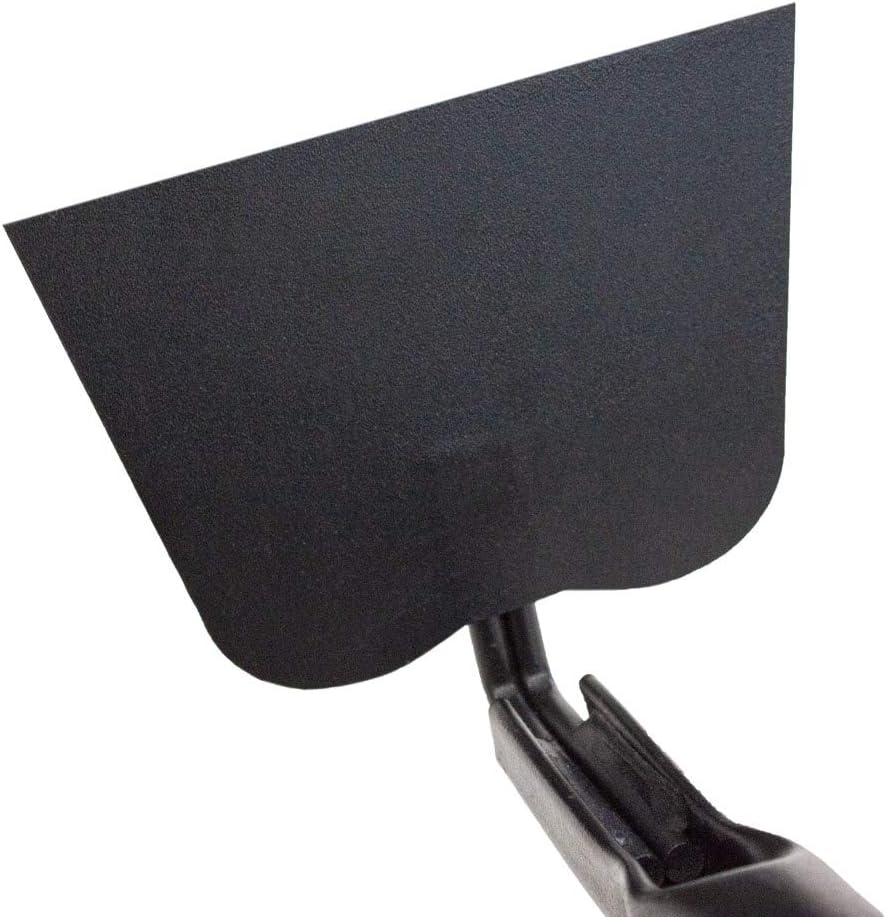 12-Gauge Garden Hoe for Gardening, Heavy Duty Draw Hoe for Weeding, Cultivating and Turning Soil, 58" Fiberglass Long Handle Weed Puller Tool, Garden Tools 100% Made in USA