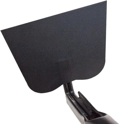 12-Gauge Garden Hoe for Gardening, Heavy Duty Draw Hoe for Weeding, Cultivating and Turning Soil, 58" Fiberglass Long Handle Weed Puller Tool, Garden Tools 100% Made in USA