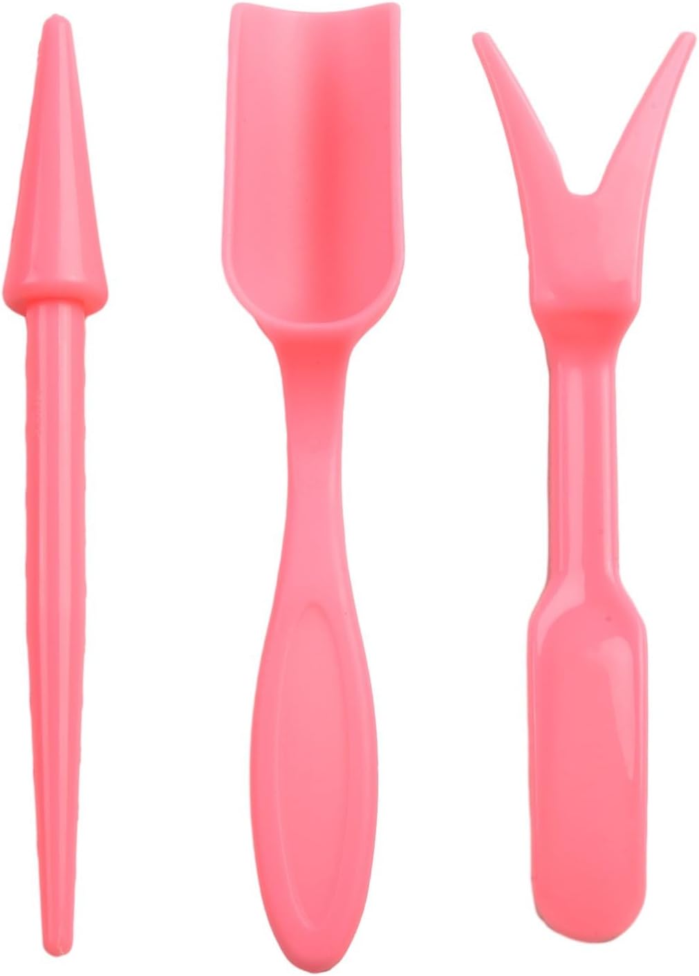 Garden Tool Set with Transplanter Scoop Bucket Shovel and Hole Punch for Succulent and Greenhouse Planting Four Piece Plastic Kit for Transplanting and Potting Tasks(Green)