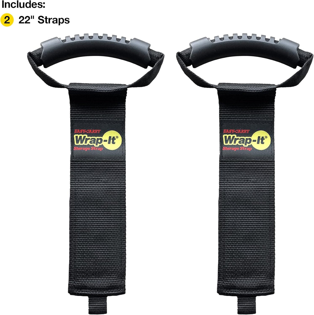 Easy-Carry Straps - 22" (2-Pack)
