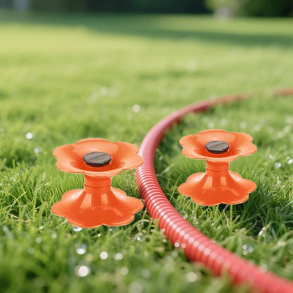 2-Pack Garden Hose Guide,10" Heavy Duty ABS Stake for Yard Lawn Patio