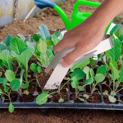 Seedling Transplant Tong, 8.86 Inch Stainless Steel Plants Transplant Tong Seedling Removal Tong Gardening Transplant Tong Garden Tong Gardening Supplies