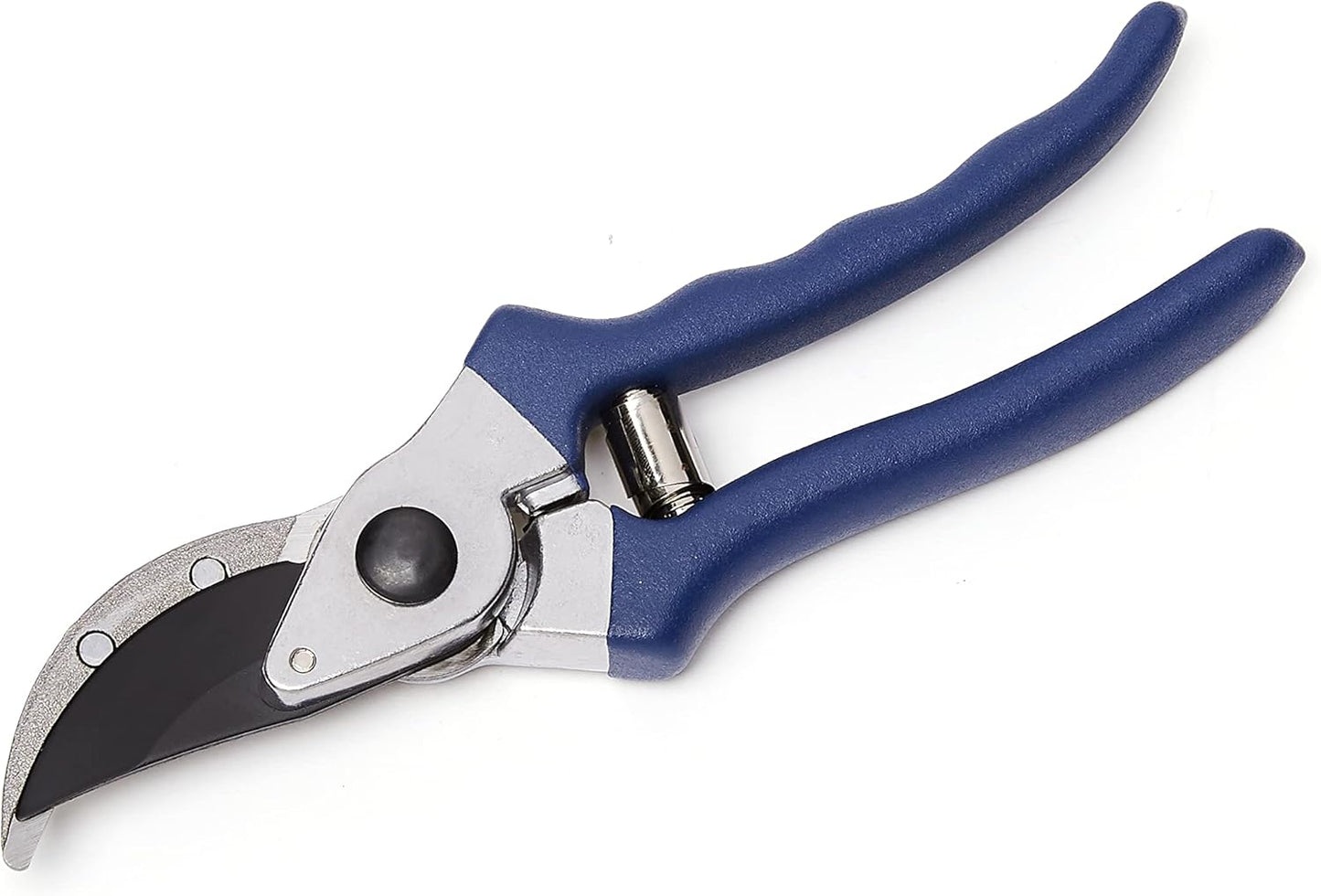 Professional Bypass Pruning Shears, Lightweight Garden Clippers for Cutting Flowers, Trimming Plants, 7-inch Steel Garden Scissors, Blue