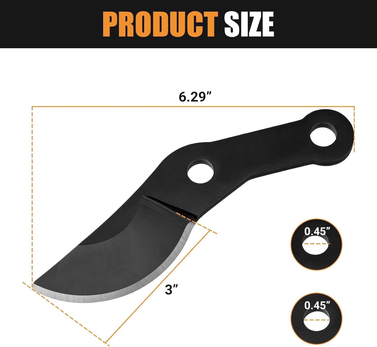 Compound Action Bypass Blade Fit for Corona Clipper Lopper Shear FL 3460