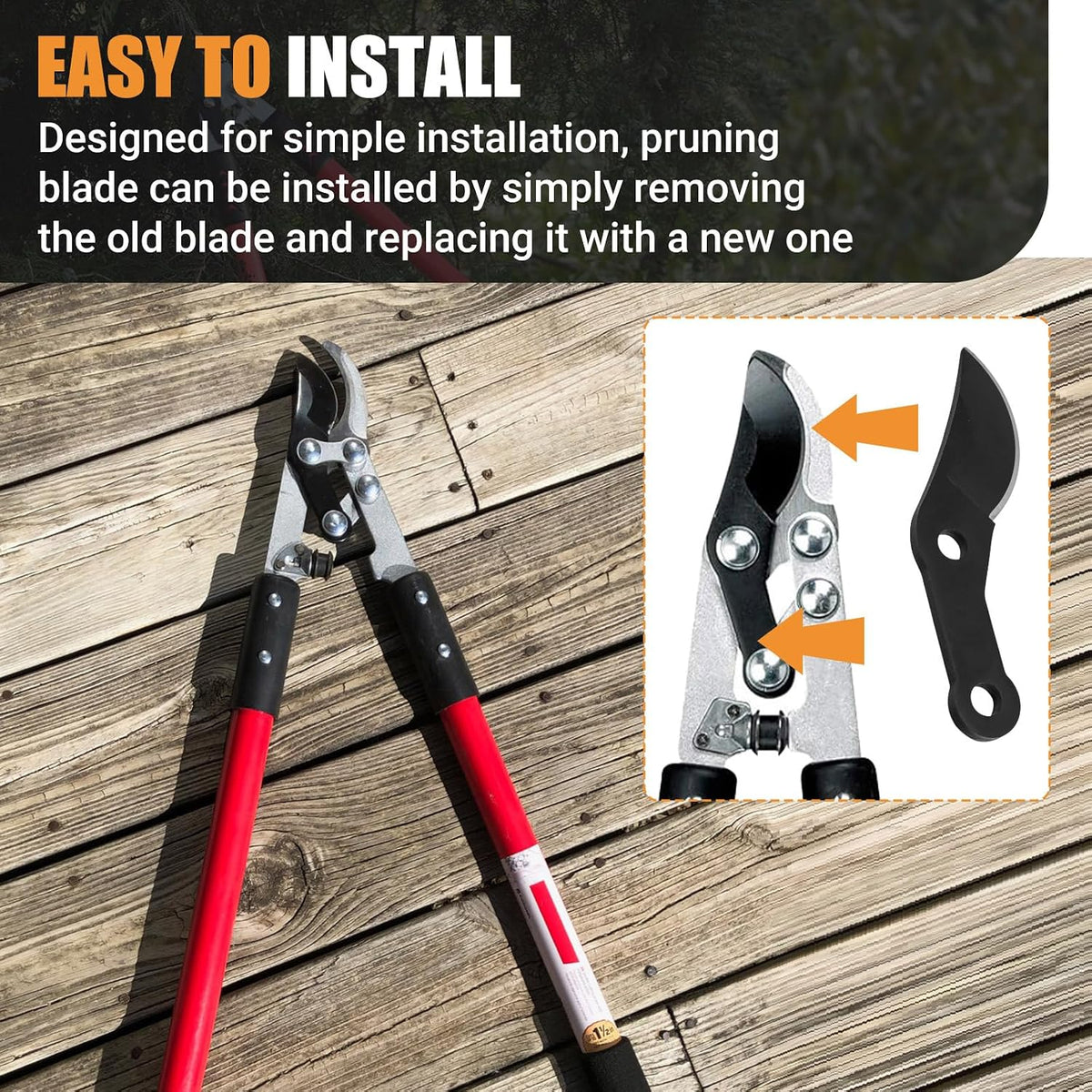 Compound Action Bypass Blade Fit for Corona Clipper Lopper Shear FL 3460