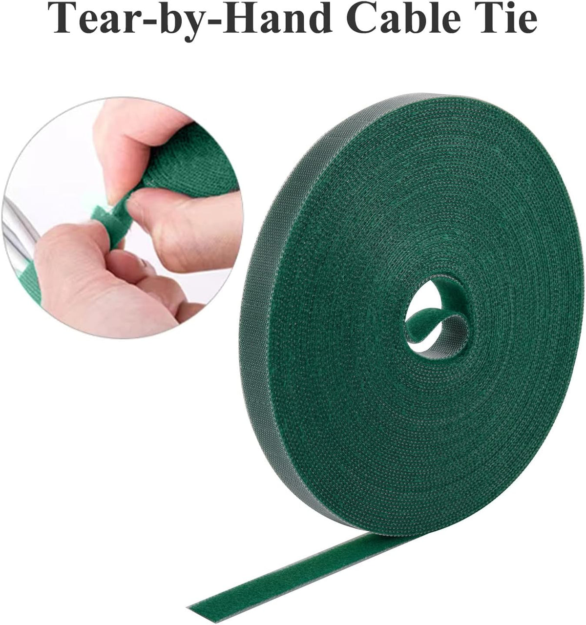 Soft Plant Wire, 49.2 ft Reusable Rubber Twist Ties Heavy Duty Garden Wire for Plants, Soft Twist Plant Tie to Support Plant Vines, Stems & Stalks and for Home Organization (49.2 feet/15 Meters)