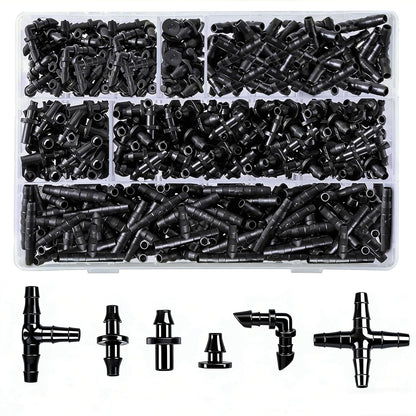 1/4" Drip Irrigation System for Garden Watering 360°Adjustable