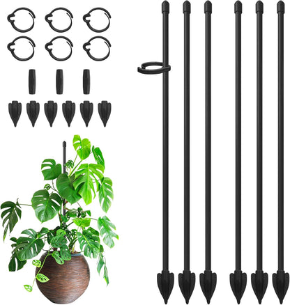 Plant Stakes for Indoor Plants, Plant Support Stakes, 14 Inch