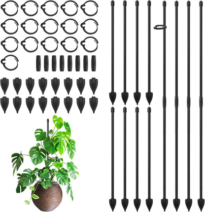 Plant Stakes for Indoor Plants, Plant Support Stakes, 14 Inch