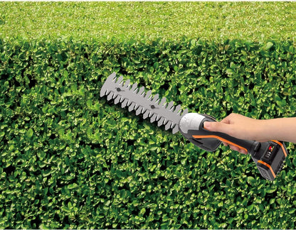 Cordless Grass Shear & Shrub Trimmer, 20V 4" + 8" Bush Trimmer, WG801