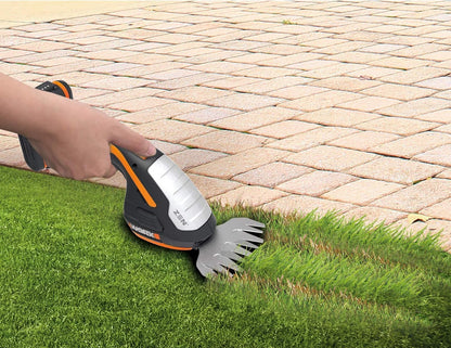 Cordless Grass Shear & Shrub Trimmer, 20V 4" + 8" Bush Trimmer, WG801