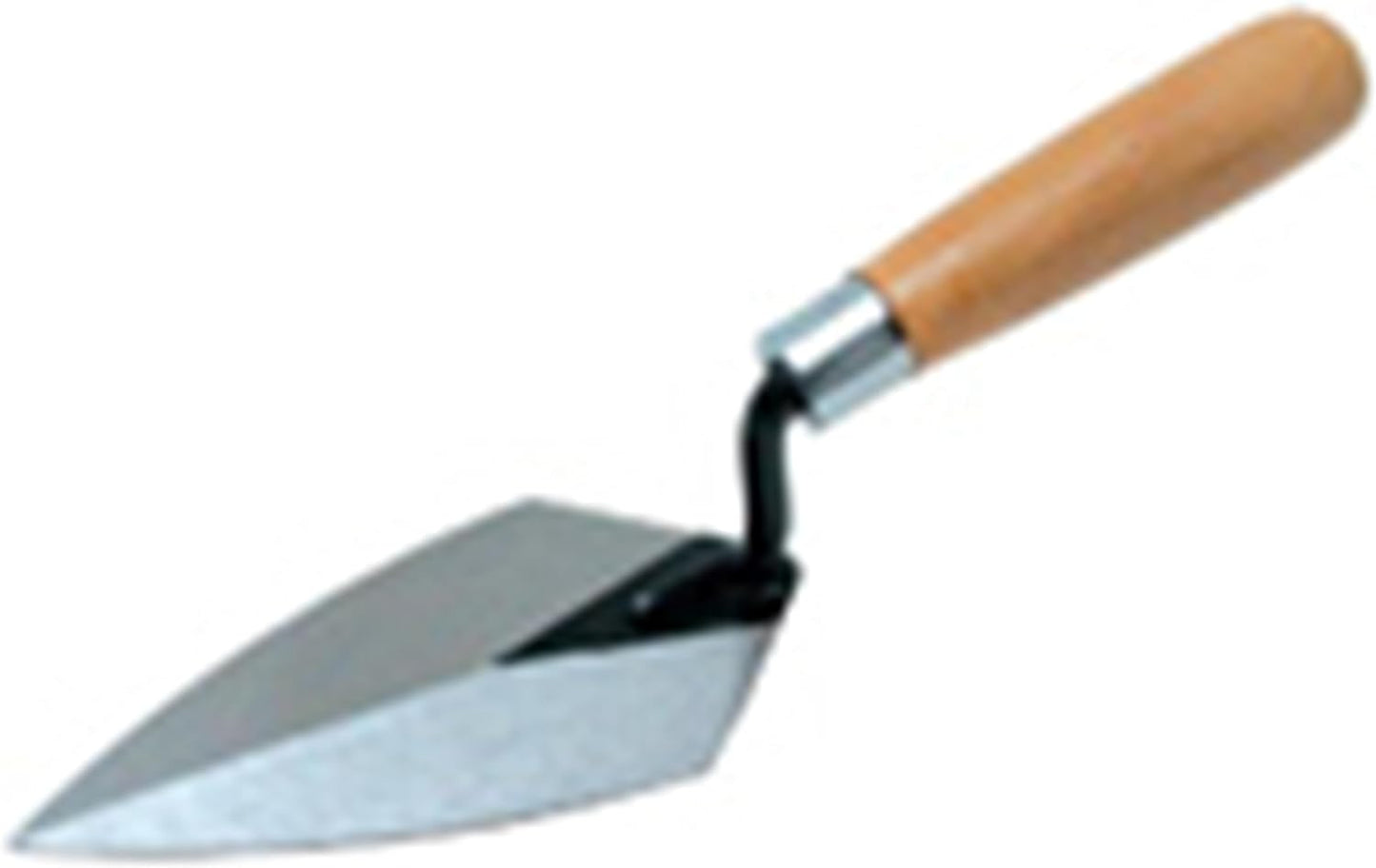 QLT Pointing Trowel, 7 x 3 Inch, Wood Handle for Masonry