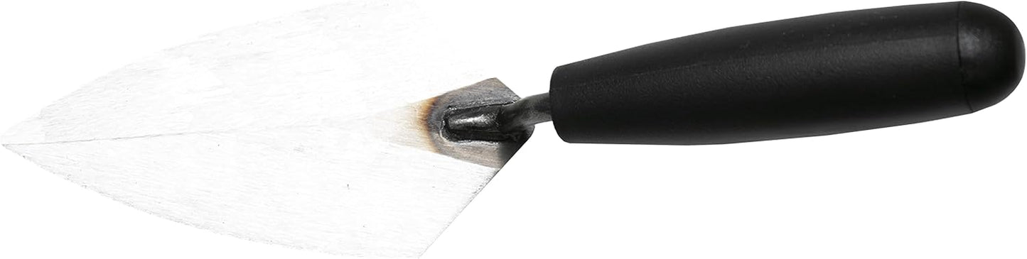 QLT Pointing Trowel, 7 x 3 Inch, Wood Handle for Masonry