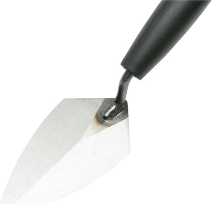 QLT Pointing Trowel, 7 x 3 Inch, Wood Handle for Masonry