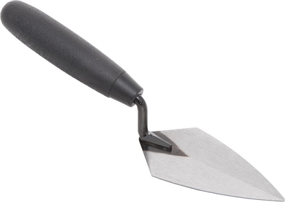 QLT Pointing Trowel, 7 x 3 Inch, Wood Handle for Masonry