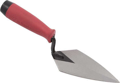 QLT Pointing Trowel, 7 x 3 Inch, Wood Handle for Masonry