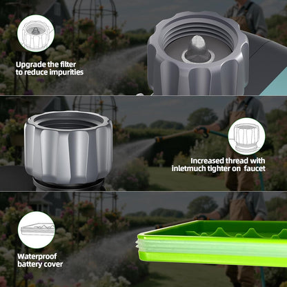 Sprinkler Timer, Programmable Hose Timer with Automatic Watering System