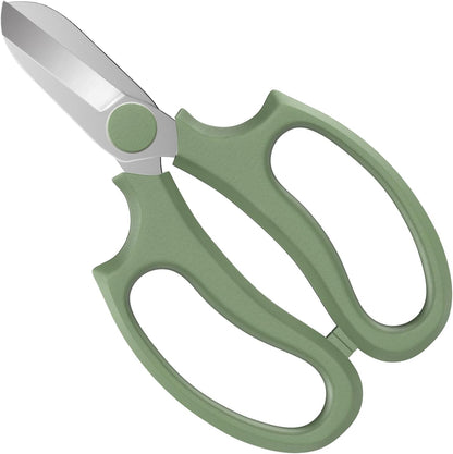 Flower Scissors, Premium Steel Garden Pruning Shears, Pink