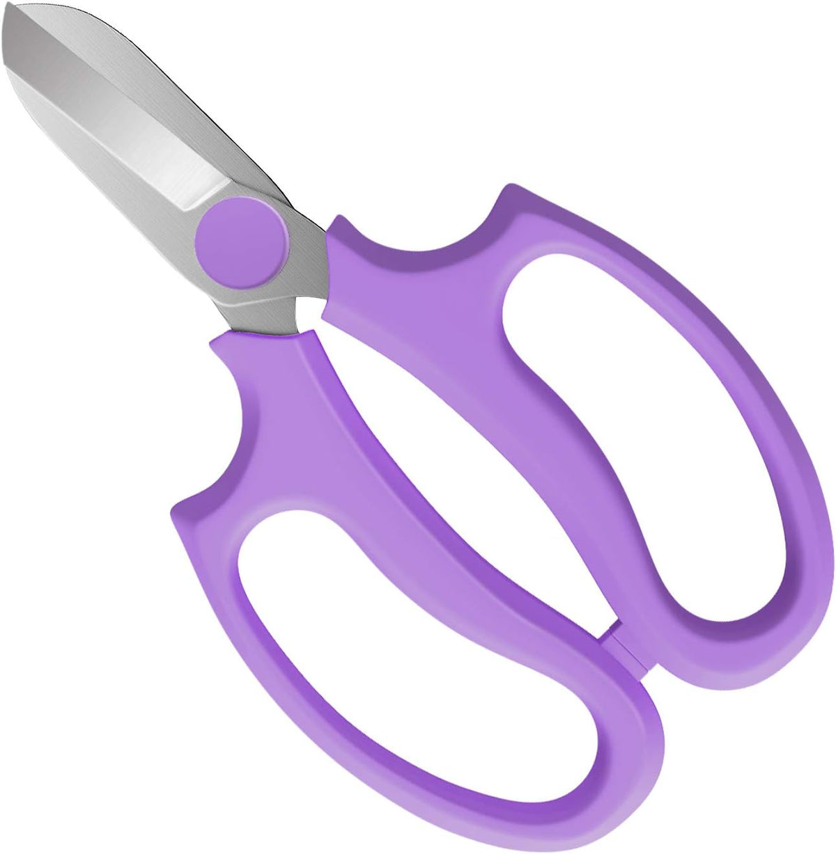 Flower Scissors, Premium Steel Garden Pruning Shears, Pink