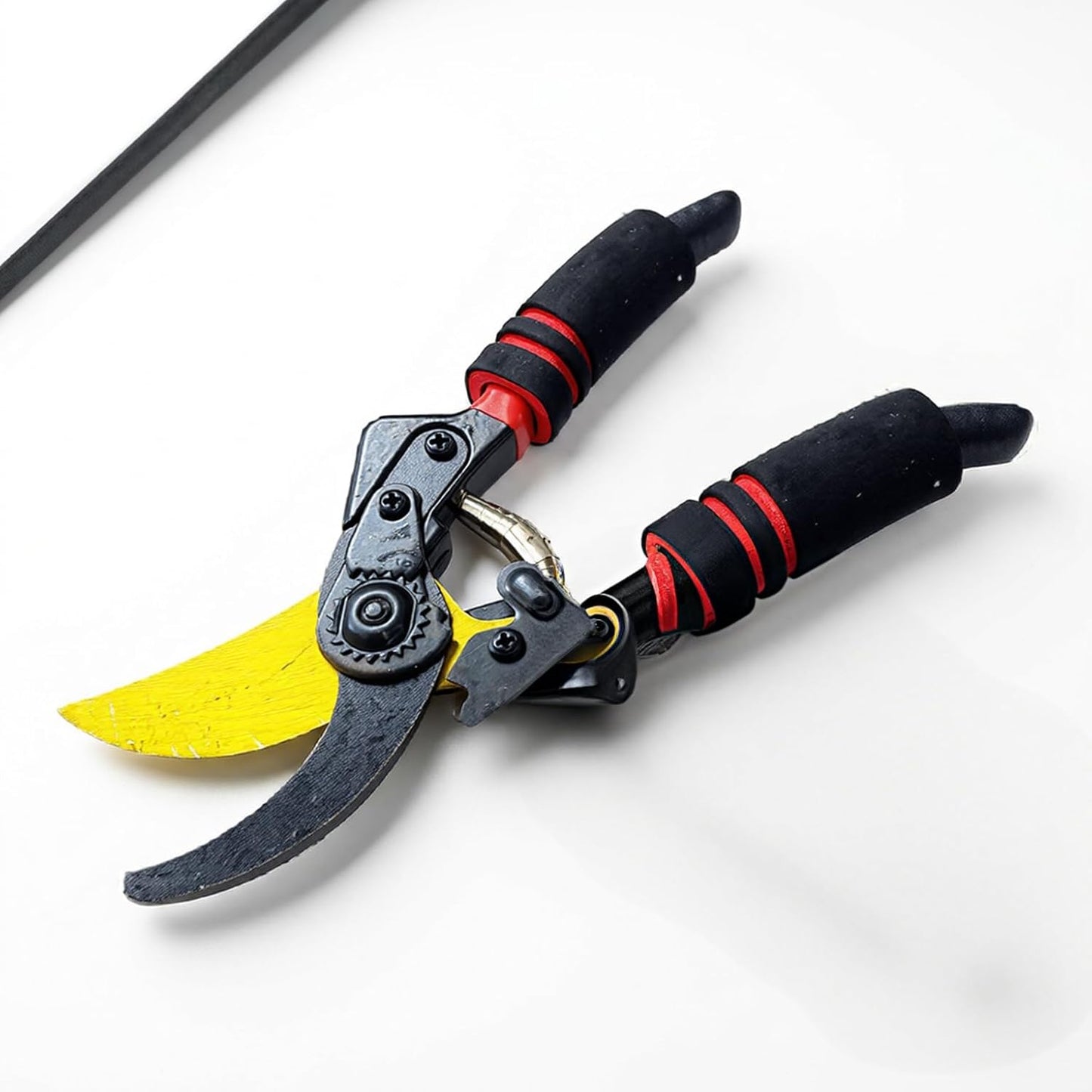 Premium garden shears, pruning scissors gardening tools, pruners for flower, bushes, rose and fruit tree, use for florist, yard and orchard the plant clippers, sharp steel anvil snips