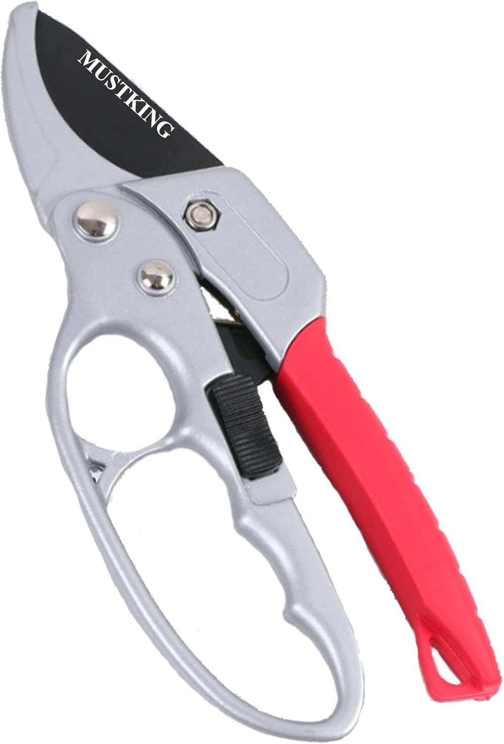 Premium garden shears, pruning scissors gardening tools, pruners for flower, bushes, rose and fruit tree, use for florist, yard and orchard the plant clippers, sharp steel anvil snips