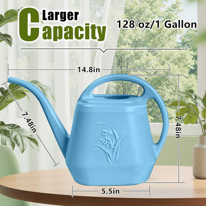 Plastic Watering Can - Wine Red - 1 Gallon