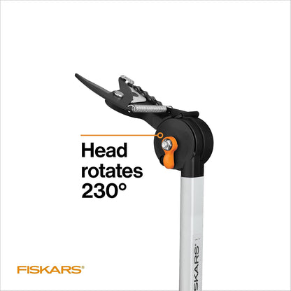 7-13 Ft DualAction Extendable Pole Pruner, Telescoping Tree Pruner