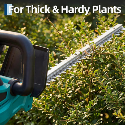 20V 2-in-1 Cordless Hedge Trimmer with 2 Batteries
