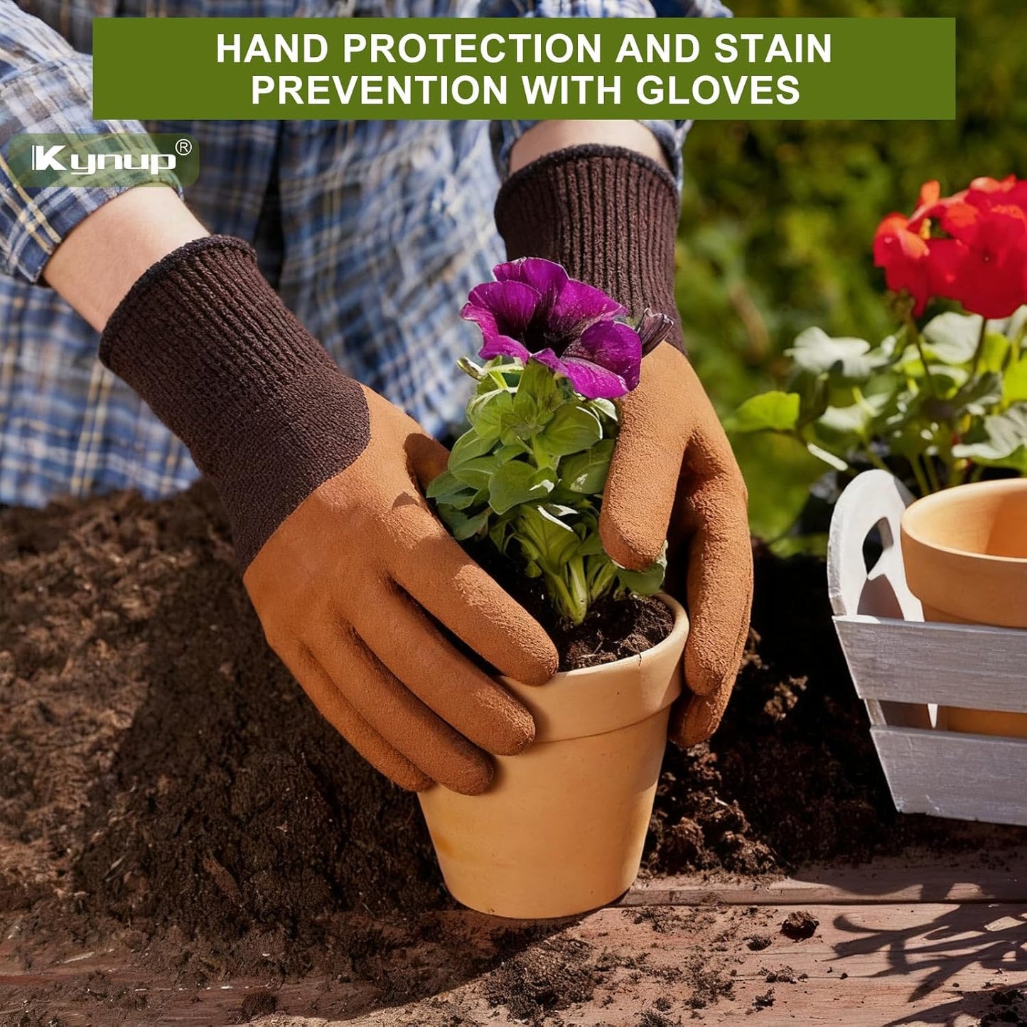 Kynup Gardening Tools Set, Hand Trowel & Shovel Kit for Garden Planting