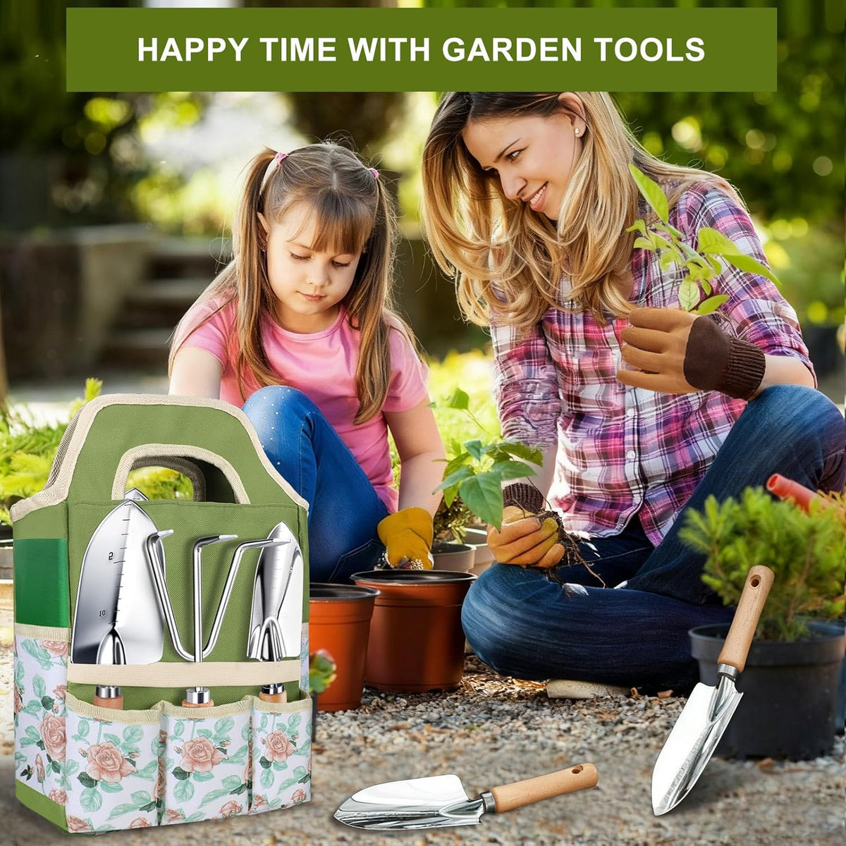Kynup Gardening Tools Set, Hand Trowel & Shovel Kit for Garden Planting