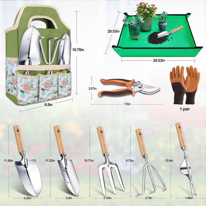 Kynup Gardening Tools Set, Hand Trowel & Shovel Kit for Garden Planting
