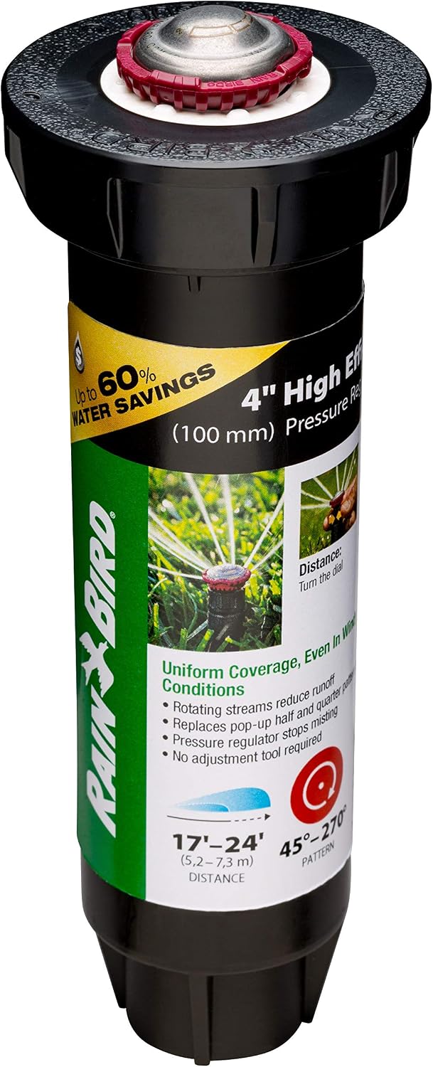 8SAPROPR HE Pro Rotary Sprinkler, Adj 45-270°, 8-14 Feet, 4"