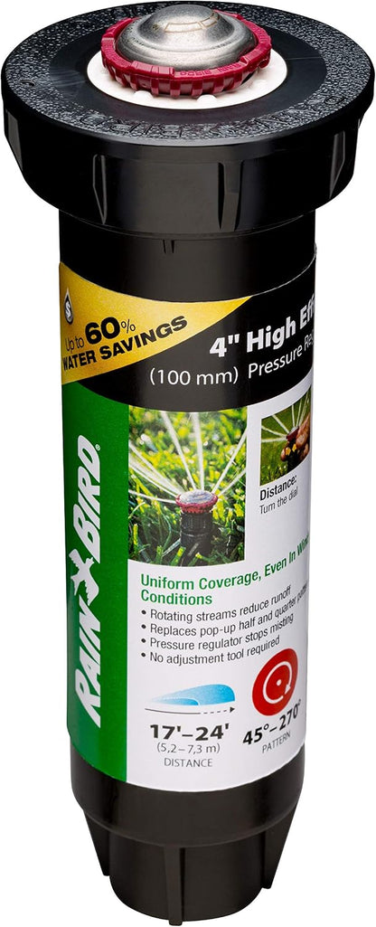 8SAPROPR HE Pro Rotary Sprinkler, Adj 45-270°, 8-14 Feet, 4"