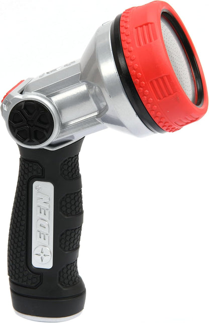 98653 Pro Metal 6-Pattern 18” Watering Wand and Metal Garden Nozzle Value Bundle