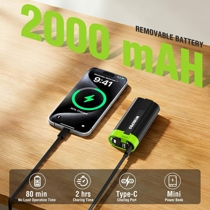 2-in-1 Cordless Hedge Trimmer & Grass Shears