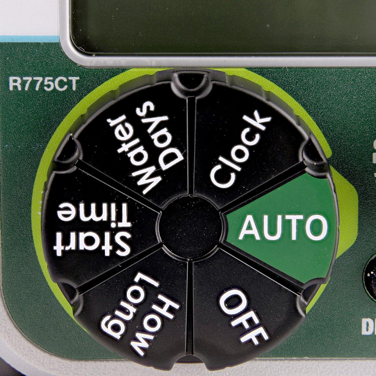 R675CT Analog 3-Dial Water, Sprinkler Timer with Rain Delay for Drip Irrigation, Garden, Self-Watering