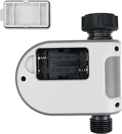 R675CT Analog 3-Dial Water, Sprinkler Timer with Rain Delay for Drip Irrigation, Garden, Self-Watering