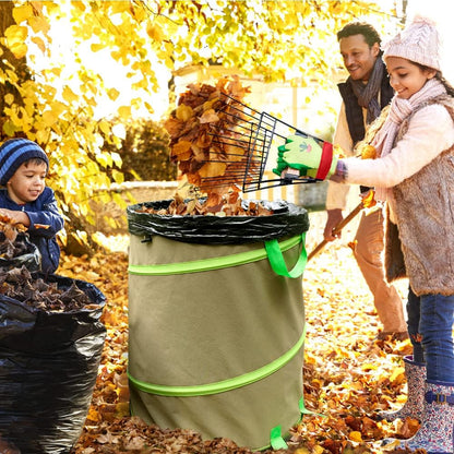 Steel Leaf Scoops and Claws, Rugged Leaf Scoop for Lawn and Garden Cleanup, Large Sized Leaf Grabber for Larger Pickup Capabilities(Steel, not Plastic)