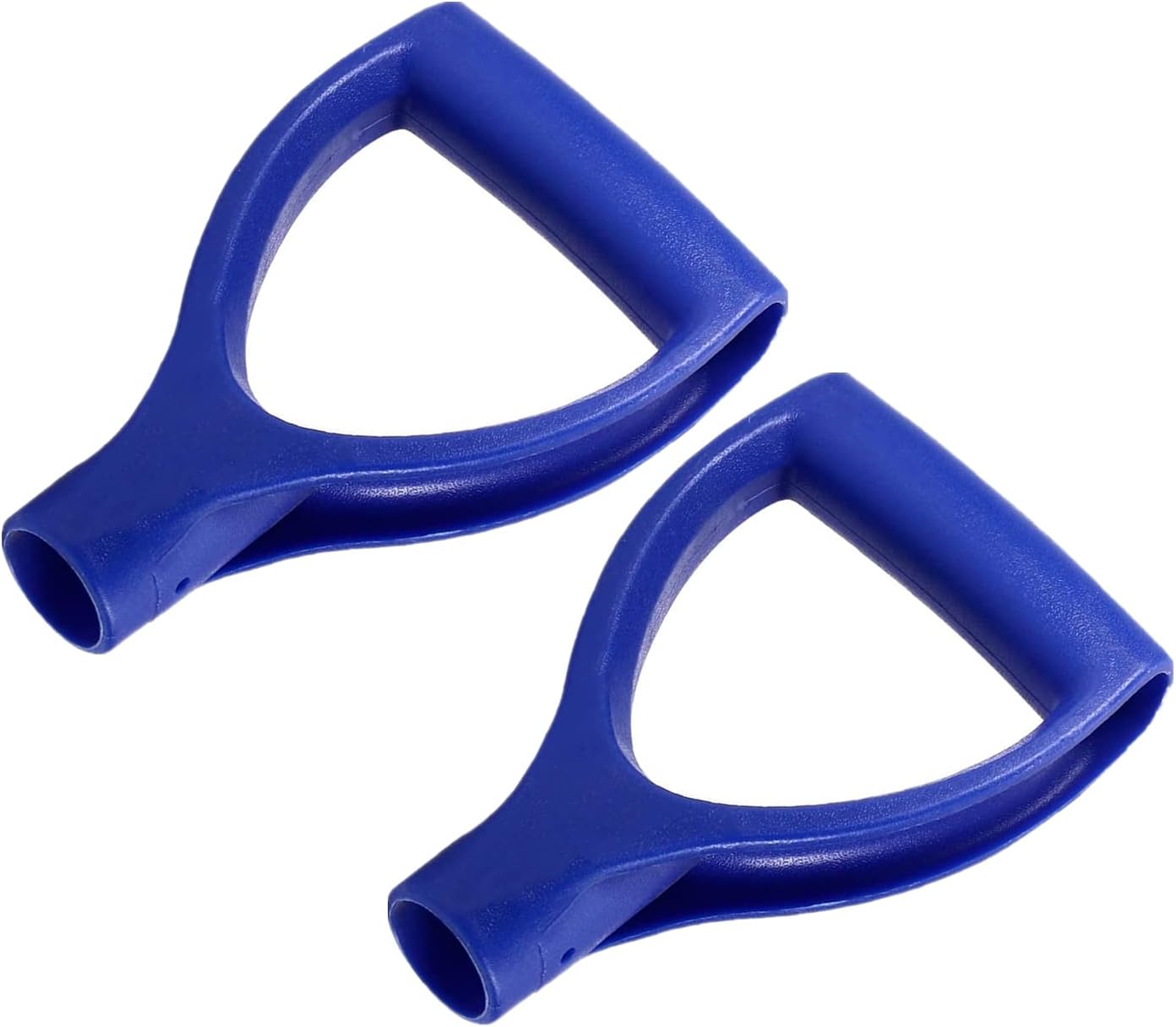 2Pcs D Grip Shovel Handle Replacement, 1-1/4" Inner Diameter, PVC
