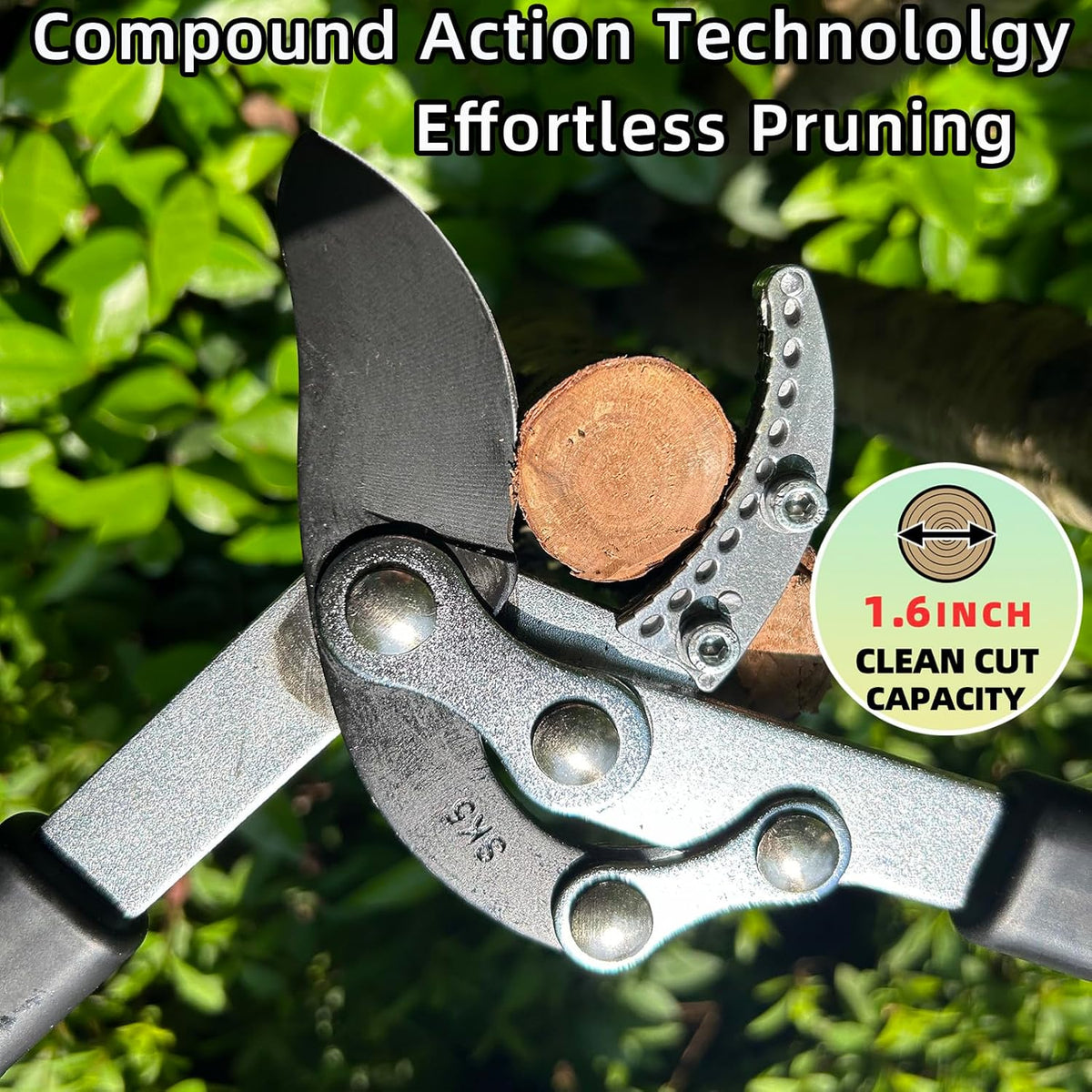 Loppers for Tree Trimming Heavy Duty, Extendable 21-26" Branch Cutter