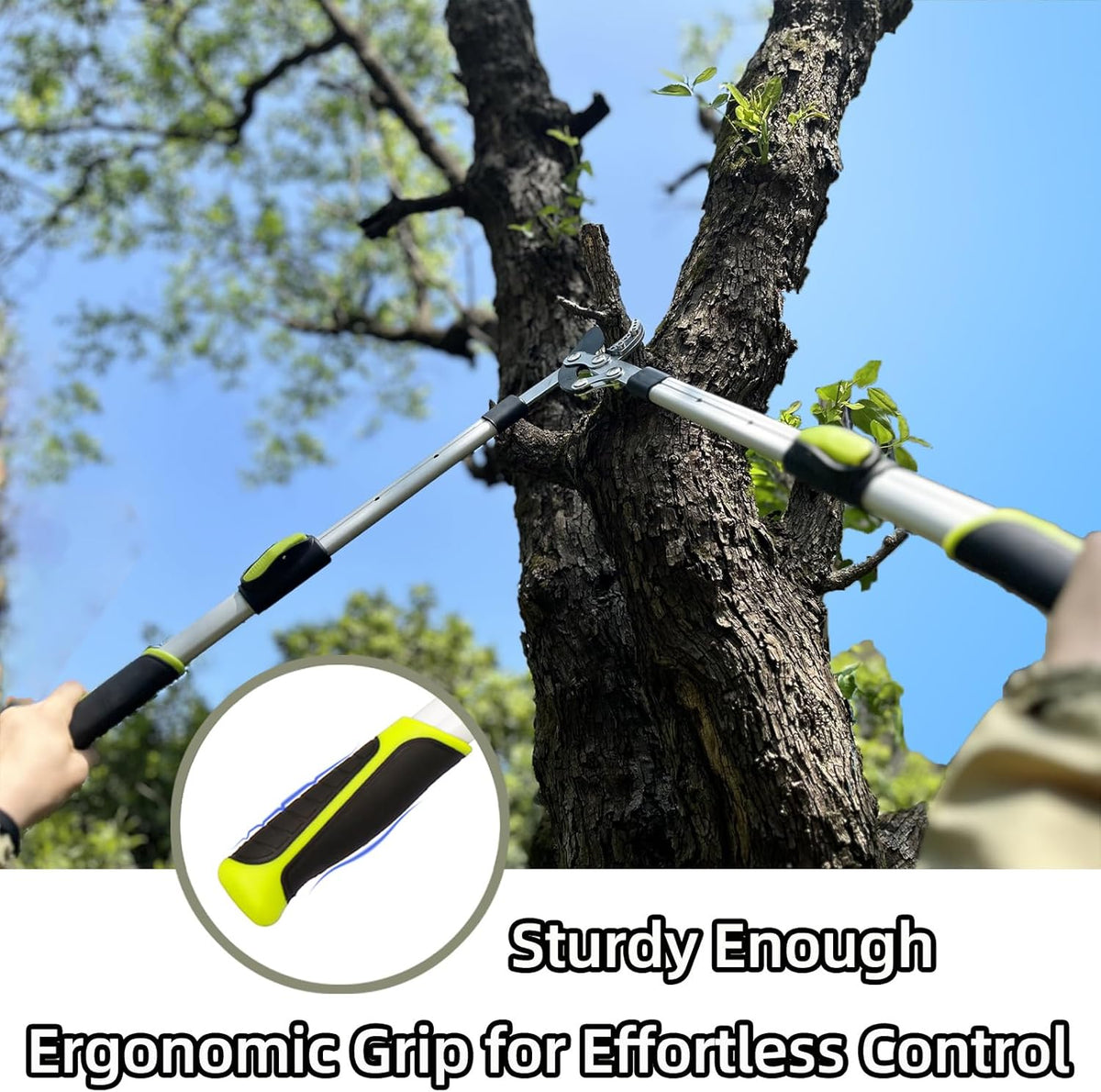 Loppers for Tree Trimming Heavy Duty, Extendable 21-26" Branch Cutter