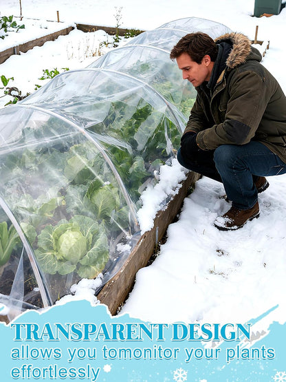 8 x 24 ft Greenhouse Cover Plastic Sheeting for Outdoor Plants