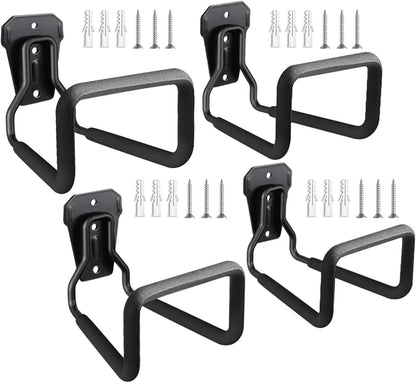 Hose Holder Stand Wall Mount, 2Pcs Heavy Duty Garden Hose Hanger Reel