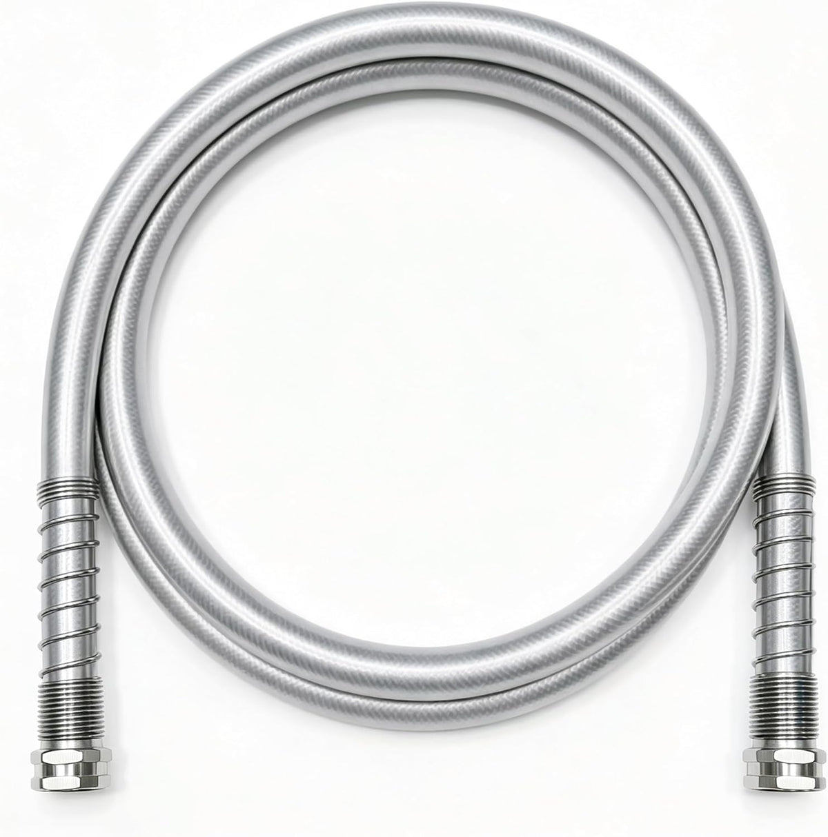 5/8" x 10 ft Leader Hybrid Garden Hose - No Kink Leakproof Heavy Duty Flexible Lightweight Durable Water Hose - Female to Female Fittings for Reel Cart, Gardening, Lawn & Car Wash
